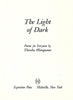 The Light of Dark: Poems for Everyone (Inscribed by Author) | Themba Hlongwane