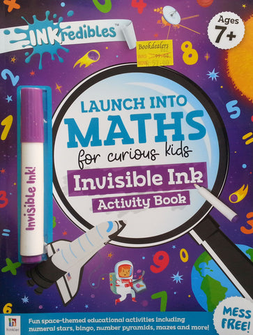 Launch Into Maths for Curious Kids: Invisible Ink Activity Book
