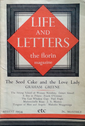 Life and Letters: The Florin Magazine (August 1934)