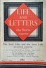Life and Letters: The Florin Magazine (August 1934)