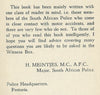 Motor Accidents and Driving Controls (Published c. 1938) | Major H. Meintjies