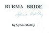Burma Bride (Signed by Author) | Sally Molloy