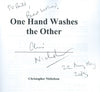One Hand Washes the Other (Inscribed by Author) | Christopher Nicholson