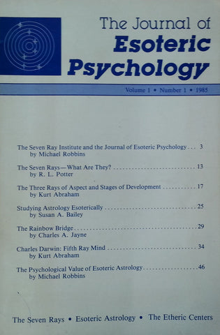 The Journal of Esoteric Psychology (Vol. 1, No. 1, 1985)