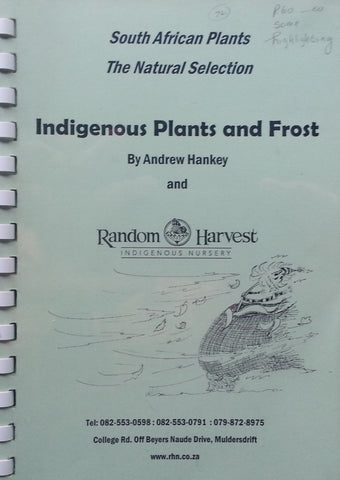 Indigenous Plants and Frost | Andrew Hankey