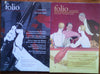 Collection of 7 Issues of the Folio Magazine