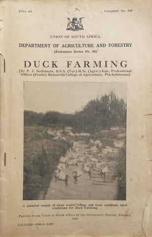 Duck Farming | P. J. Serfontein