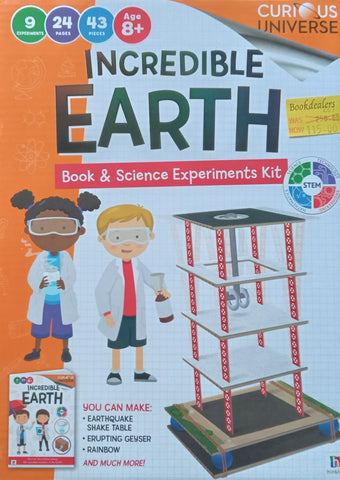 Incredible Earth: Book & Science Experiments Kit (Box Set)