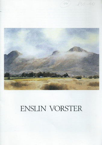 Enslin Vorster (Brochure to Accompany an Exhibition of his Work)