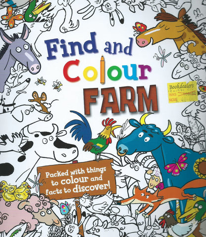 Find and Colour Farm Animals
