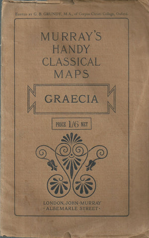Murray's Handy Classical Maps: Graecia (2 Maps)