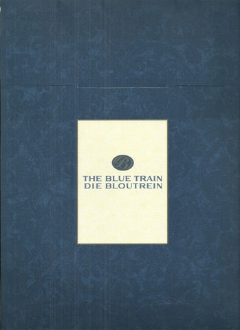 Blue Train (Folder with Booklet, Writing Paper and Envelope)