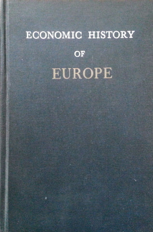Economic History of Europe (Third Edition) | Shephard Bancroft Clough & Charles Woolsey Cole