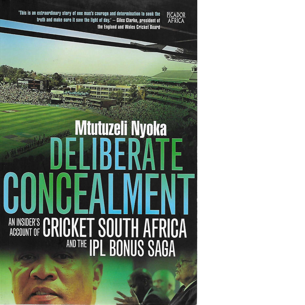 Bookdealers:Deliberate Concealment | Mtutuzeli Nyoka