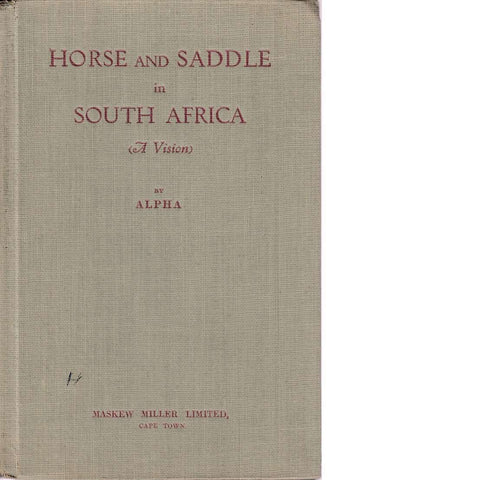 Horse and Saddle in South Africa | Alpha