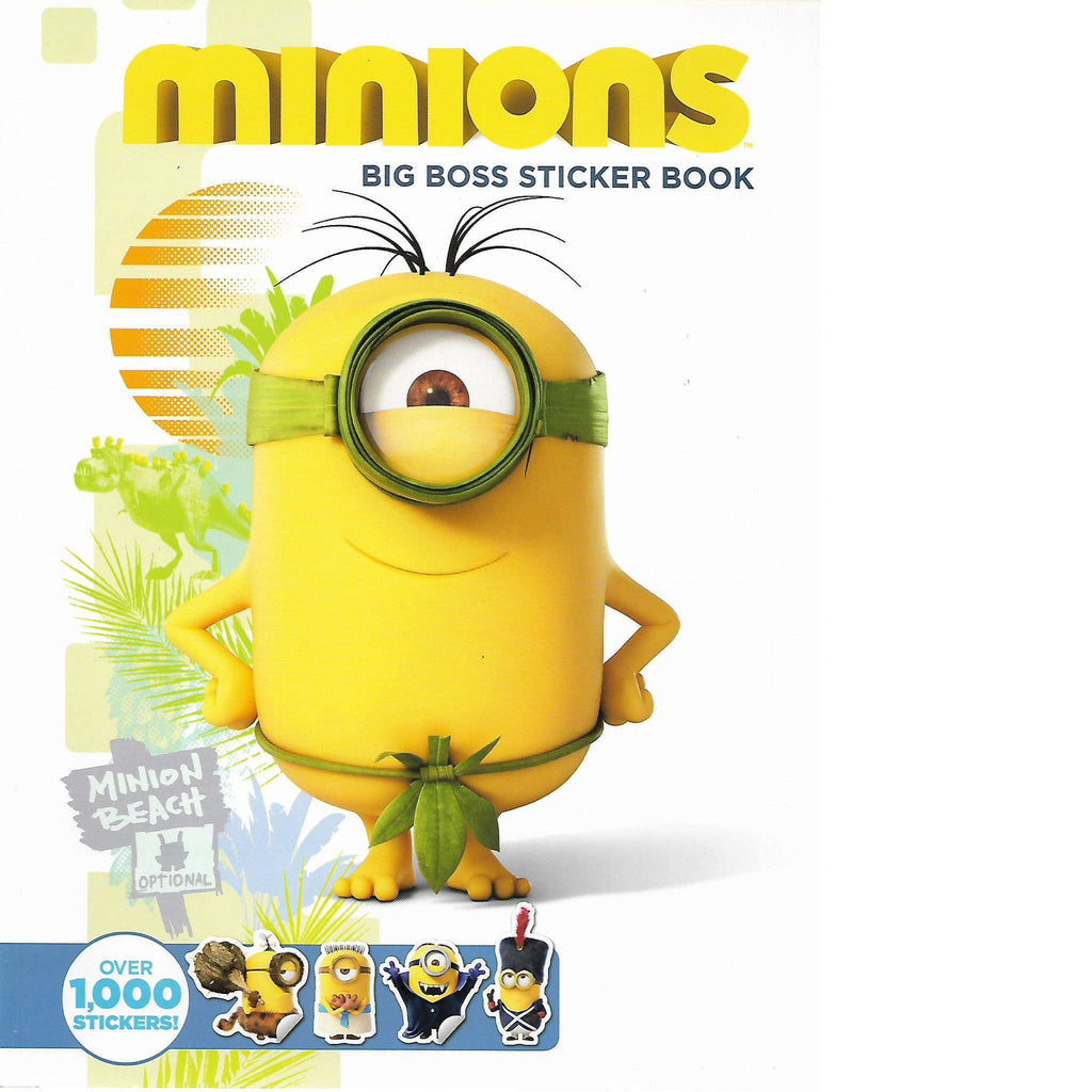 Bookdealers:Minions: Big Boss Sticker Book