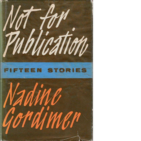 Not For Publication (Signed) | Nadine Gordimer