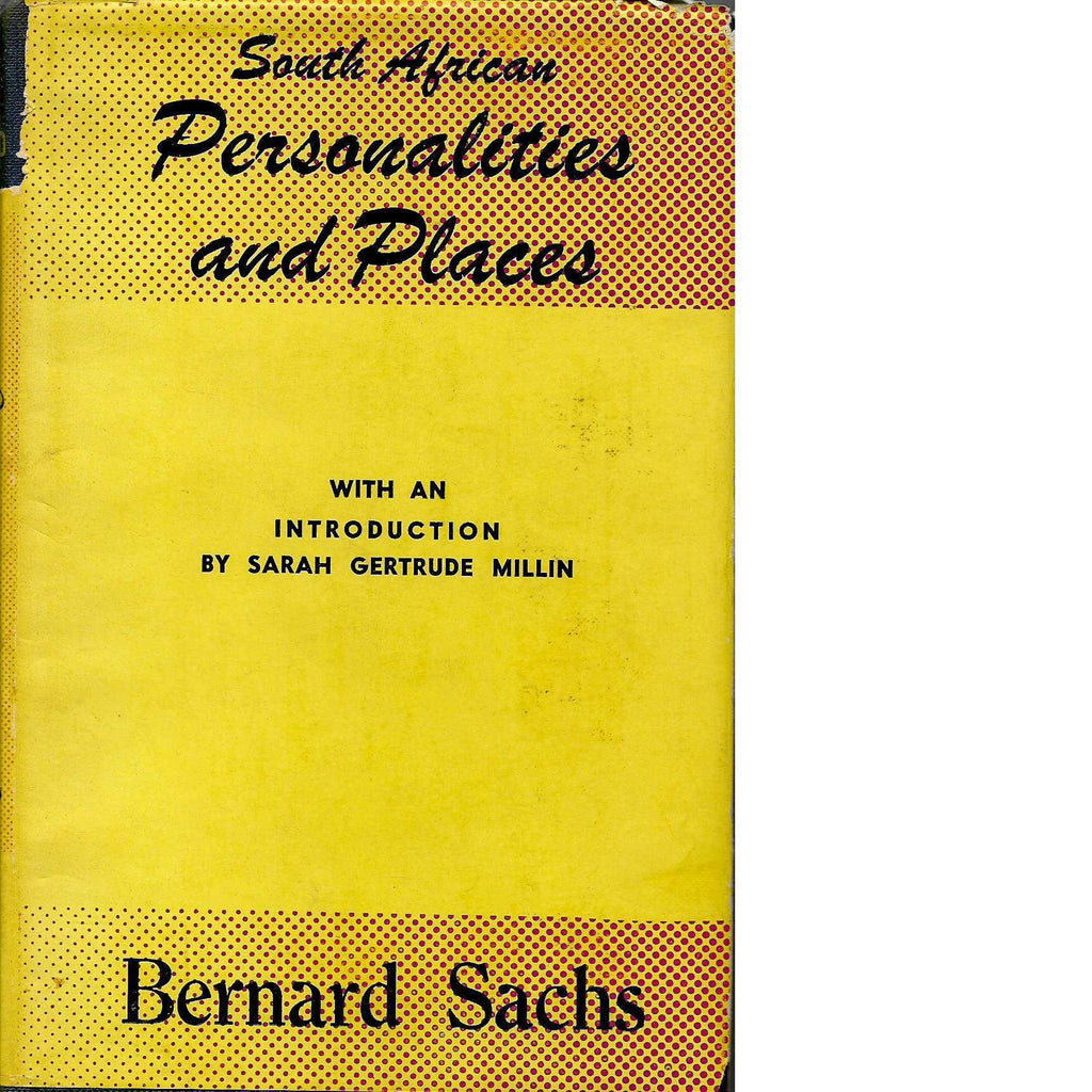Bookdealers:South African Personalities and Places | Bernard Sachs (With Author's Inscription)
