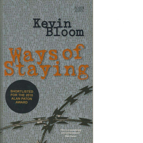 Ways Of Staying | Kevin Bloom