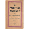 Bookdealers:A Palestine Munich? | R. H. S. Crossman & Michael Foot