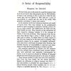 Bookdealers:A Sense of Responsibility: Blueprint for Survival | Jack Penn