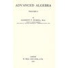 Bookdealers:Advanced Algebra, Volume 1 | Clement V. Durell