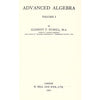 Bookdealers:Advanced Algebra, Volume 1 | Clement V. Durell