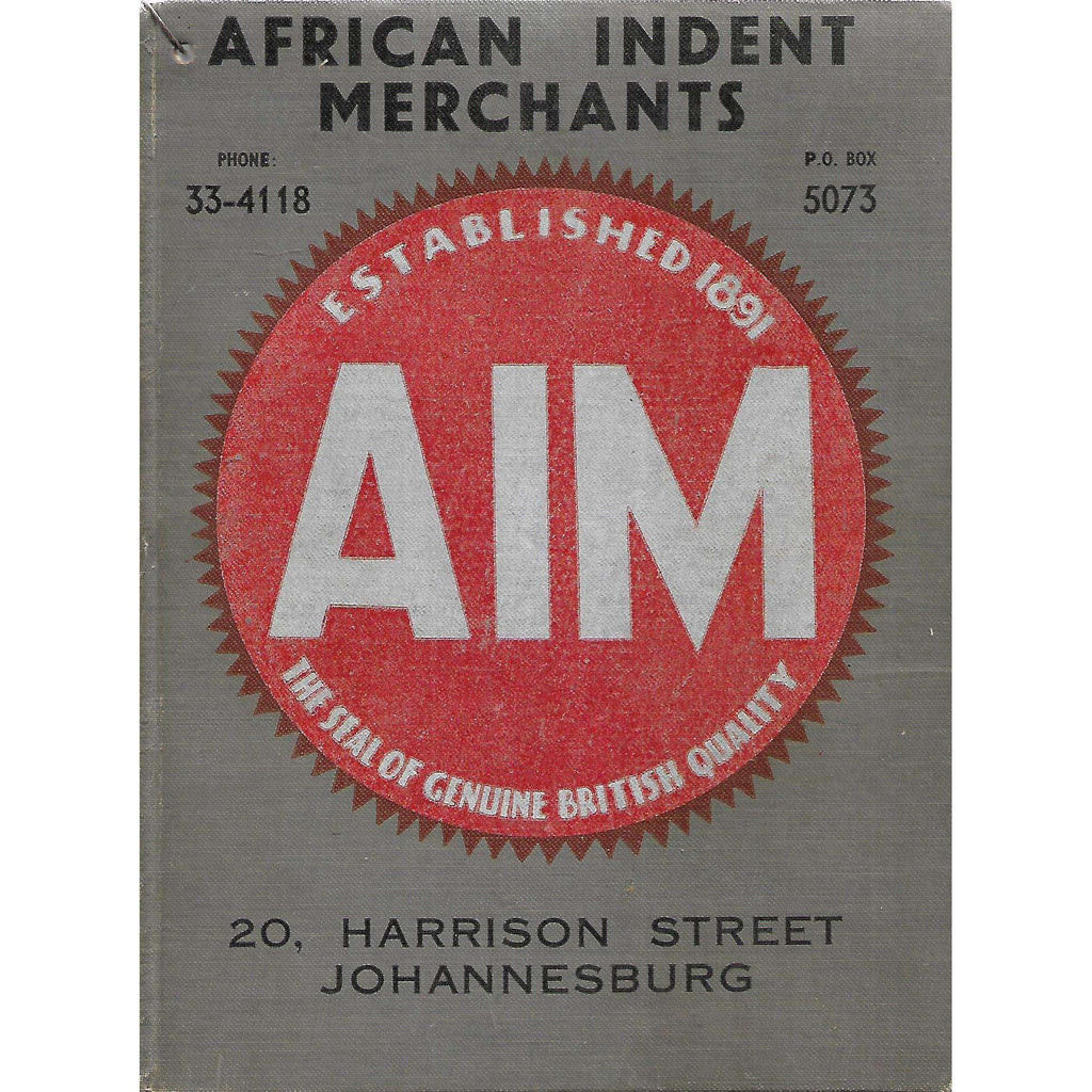Bookdealers:African Indent Merchants (Catalogue)