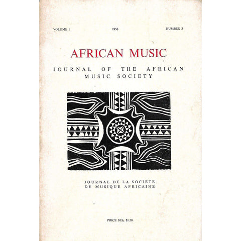 African Music Journal (Vol. 1, No. 3, 1956)