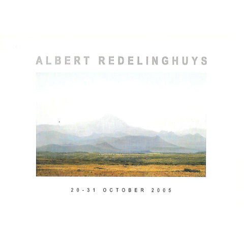 Albert Redelinghuys (Invitation to an Exhibition of his Work)
