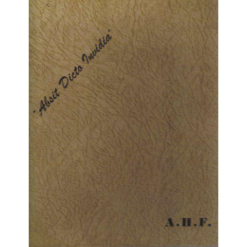 Alfred Heinrich Freer An Attempt at Autobiography |  Alfred Heinrich Freer