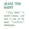 Bookdealers:Alias the Saint (Hodder & Stoughton Yellow Jacket Edition) | Leslie Charteris