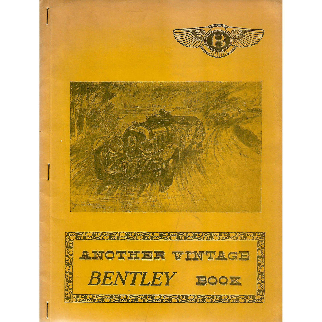 Bookdealers:Another Vintage Bentley Book
