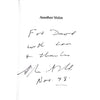 Bookdealers:Another Voice (Inscribed by Author) | Stephen Mulholland