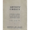 Bookdealers:Artists' Choice: Exhibition of Painting & Sculpture Sponsored by the N. C. W. Johannesburg Branch (Catalogue)