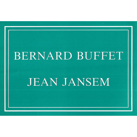 Bernard Buffet & Jean Jansen (Invitation to Exhibition of their Work)
