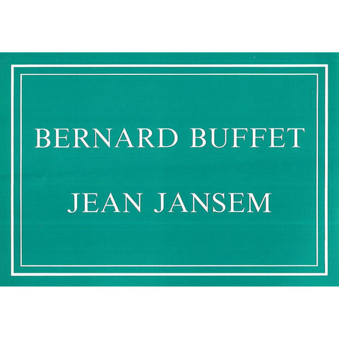 Bernard Buffet & Jean Jansen (Invitation to Exhibition of their Work)