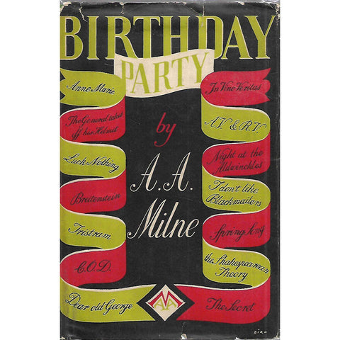 Birthday Party, and Other Stories (First Edition, 1949) | A. A. Milne