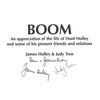 Bookdealers:Boom: An Appreciation of the Life of Hunt Holley and Some of his Pioneer Friends and Relations (Signed by Authors) | James Holley & Judy Tren