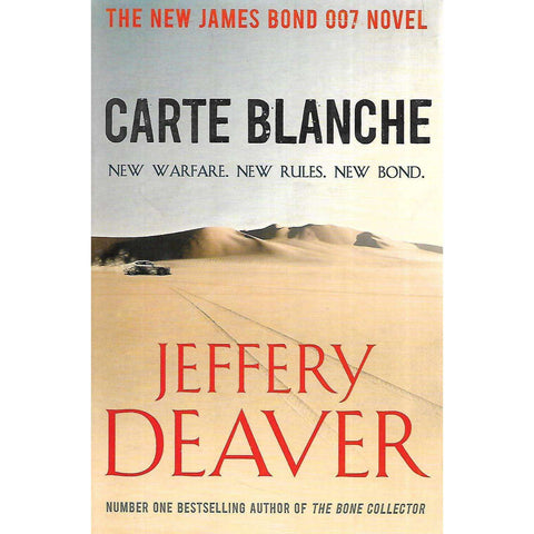 Carte Blanche (Inscribed by Author) | Jeffery Deaver