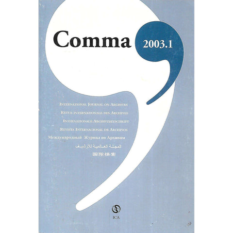 Comma (2003.1) International Journal on Archives