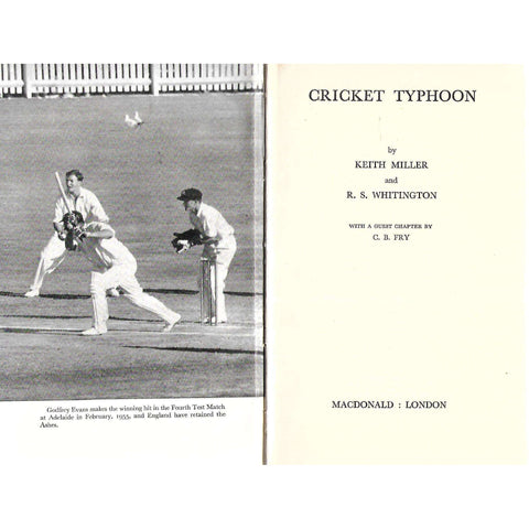 Cricket Typhoon | Keith Miller & R. S. Whitington