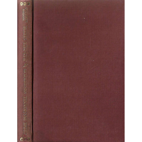Crime Passionnel and Other Plays | Jean-Paul Sartre