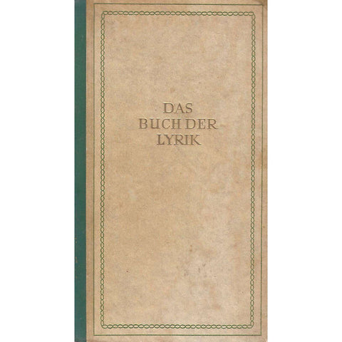Das Buch der Lyrik | Theodor Muller-Alfeld & Hannes Kraft (Eds.)