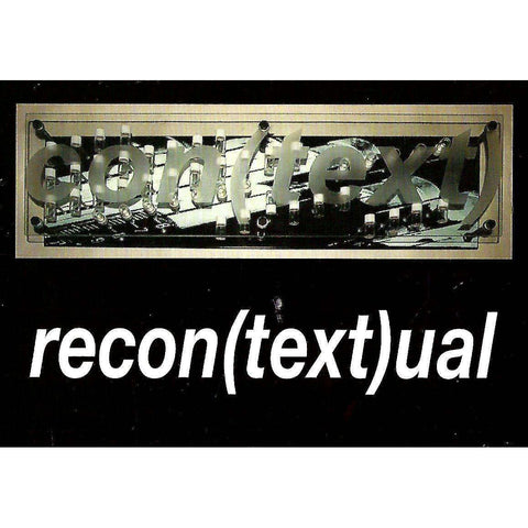 David Paton: Recon(text)ual (Inviation Postcard to an Exhibition of his Work)