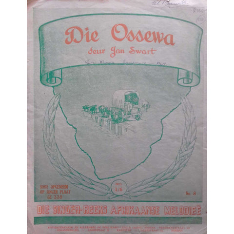 Die Ossewa (Afrikaans Music Score) | Jan Swart