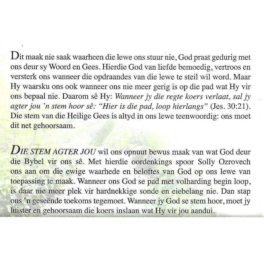 Bookdealers:Die Stem Agter Jou | Solly Ozrovech