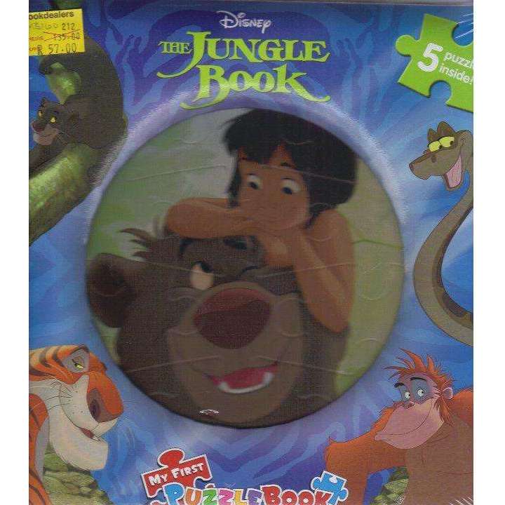 Bookdealers:Disney The Jungle Book My First Puzzle Book | Phidal Publishing Inc.