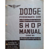 Bookdealers:Dodge Passenger Car Shop Manual Code D6