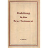 Bookdealers:Einleitung in das Neue Testament (German) | W. Michaelis